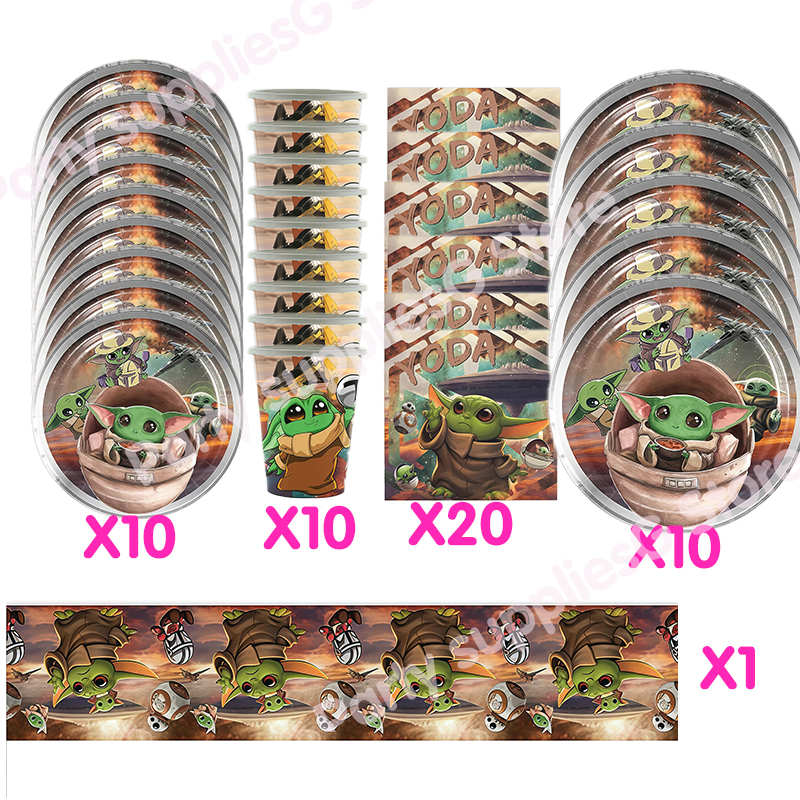 Baby Yoda Products - Star Wars Yoda Birthday Party Decorations