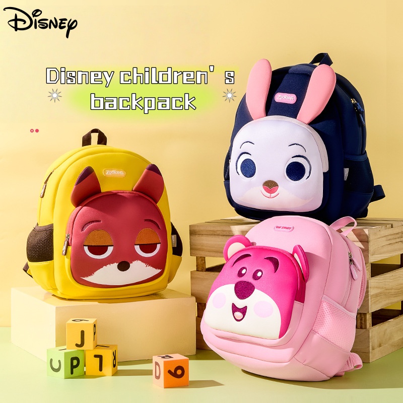 Baby Products Keeping Bag - Disney Zootopia kindergarten backpack made of
