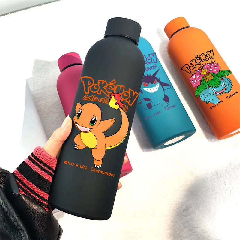 Portable Bottle Warmer - 500ML Insulated Water Cup for Pokemon