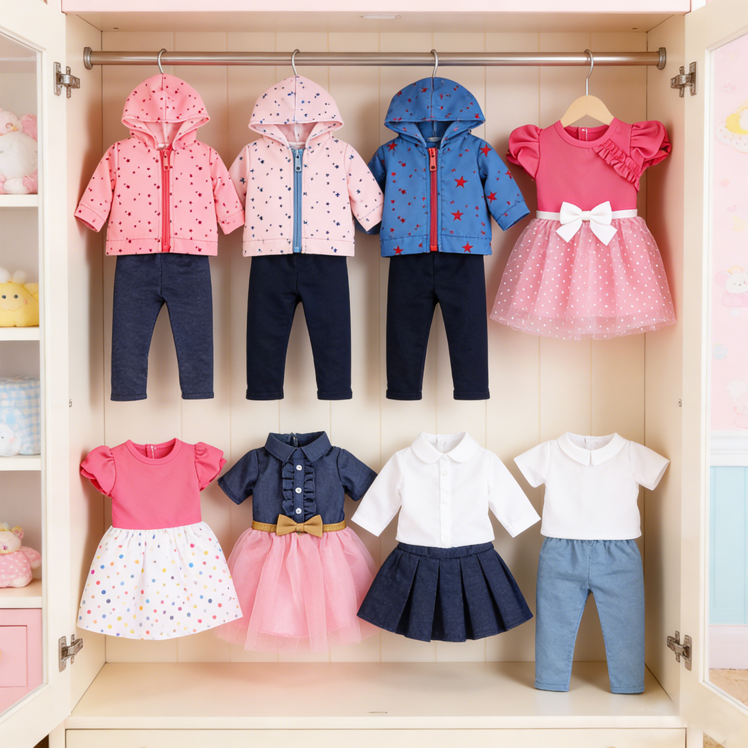 Cute 18 Inch American Doll Clo - Baby Products Useful incelemesi ve fiyatı