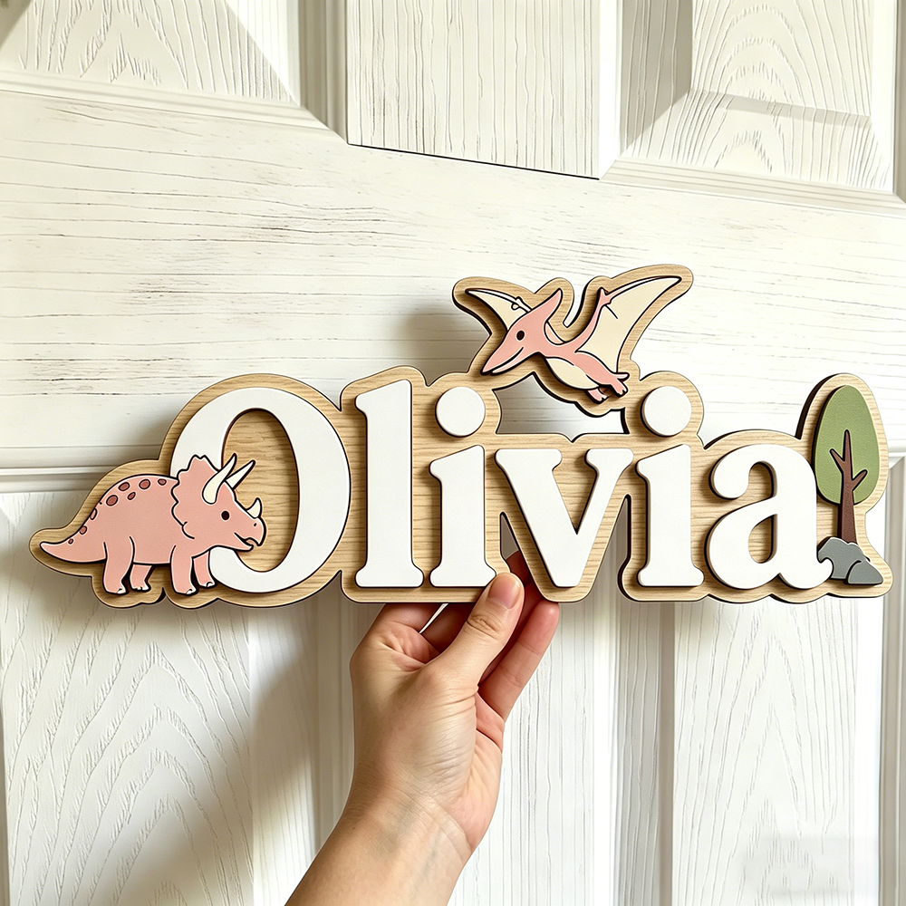 Personalized Dinosaur Name Sig - Baby Gate Stairs incelemesi ve fiyatı