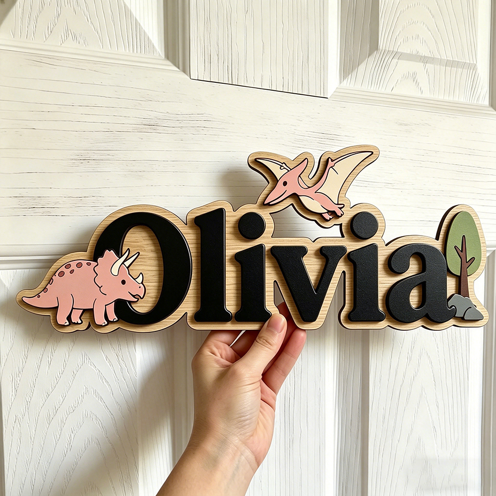 Personalized Dinosaur Name Sig - Baby Gate Stairs incelemesi ve fiyatı