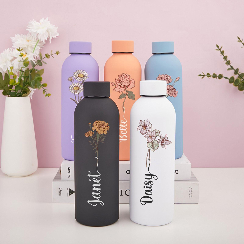 Customized floral water bottle - Portable Bottle Warmer incelemesi ve fiyatı