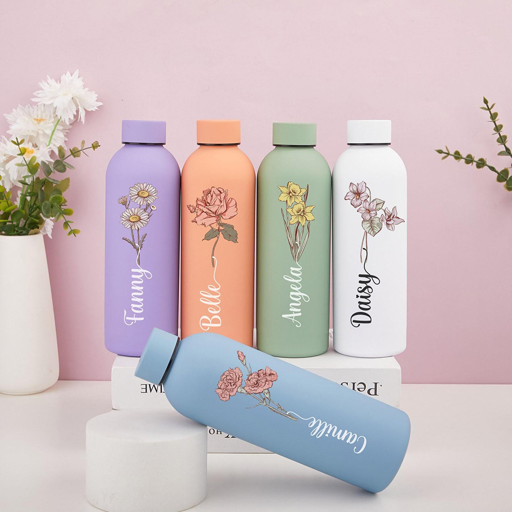 Customized floral water bottle - Portable Bottle Warmer incelemesi ve fiyatı