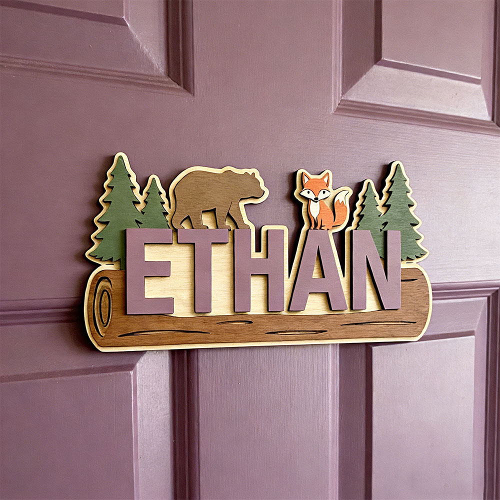 Woodland Forest Animal Persona - Baby Gate Stairs incelemesi ve fiyatı