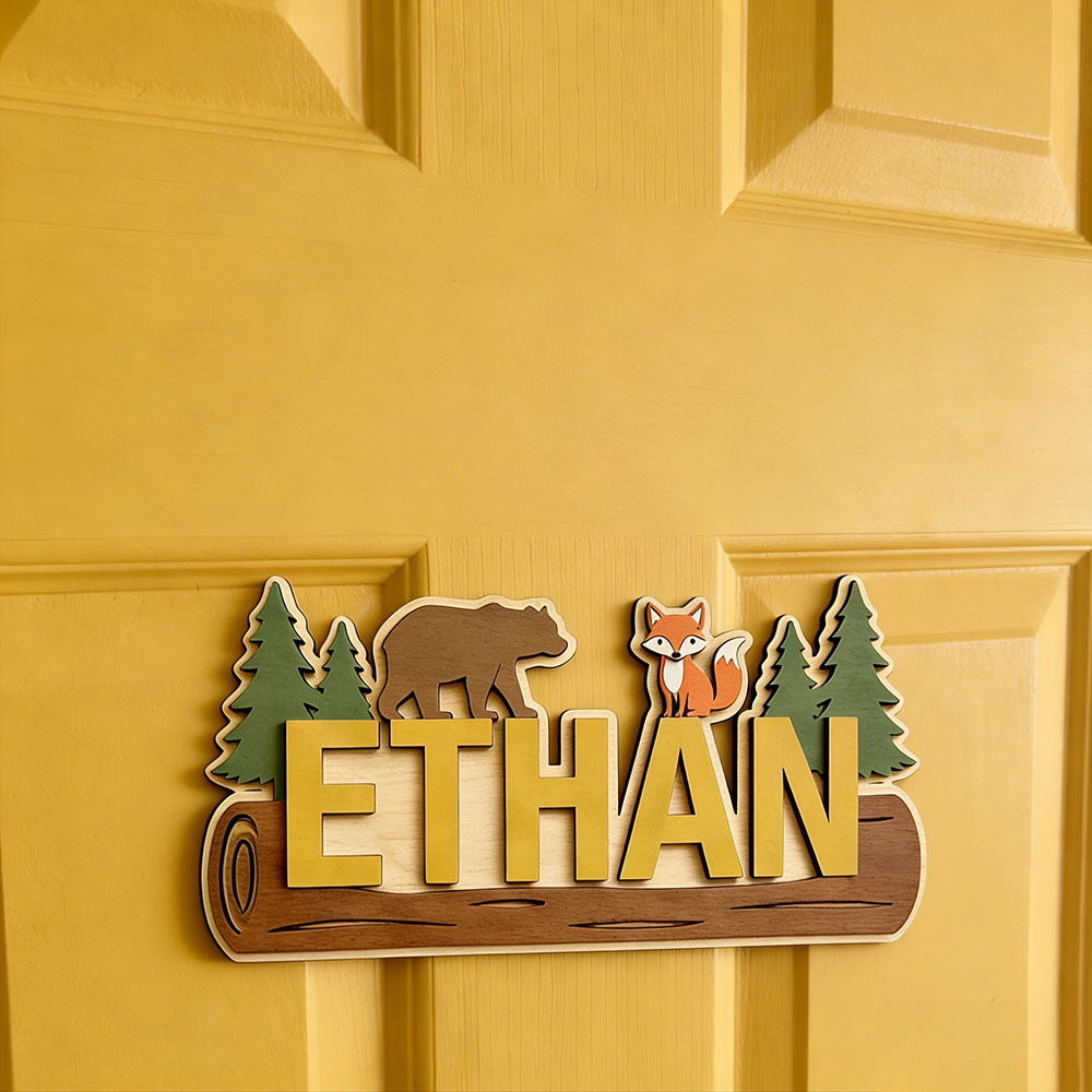 Woodland Forest Animal Persona - Baby Gate Stairs incelemesi ve fiyatı