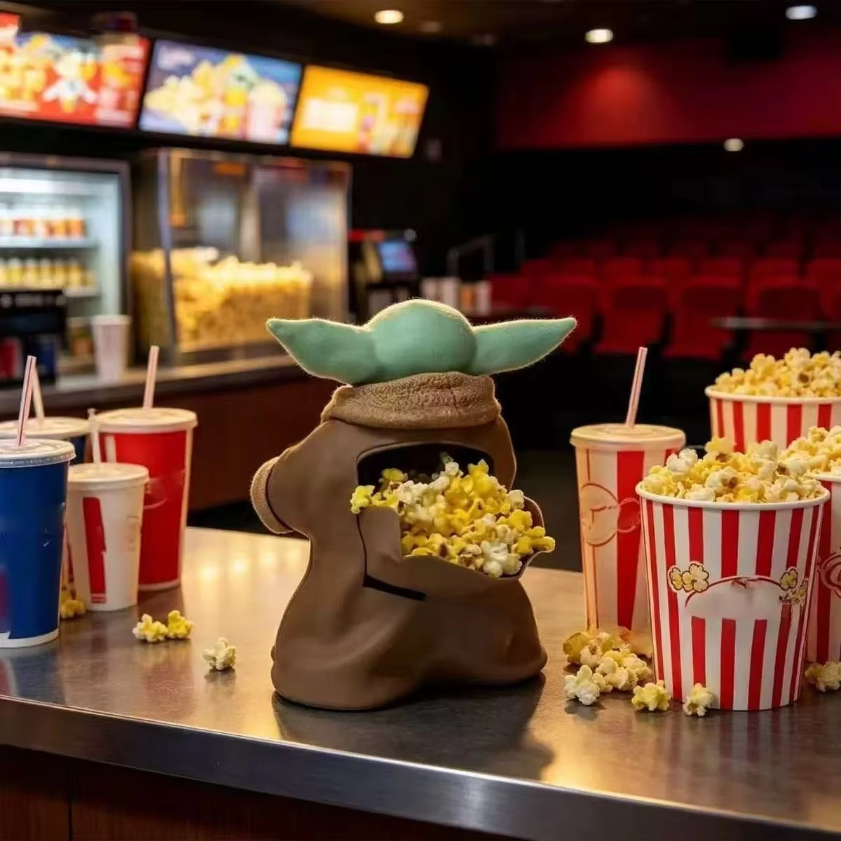 Star Wars Baby Yoda Popcorn Bu - Baby Yoda Products incelemesi ve fiyatı