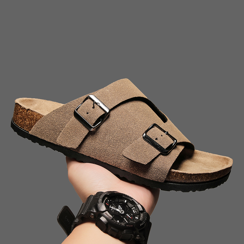 2026 Cork Slippers Men Summer  - Baby Gate Stairs incelemesi ve fiyatı