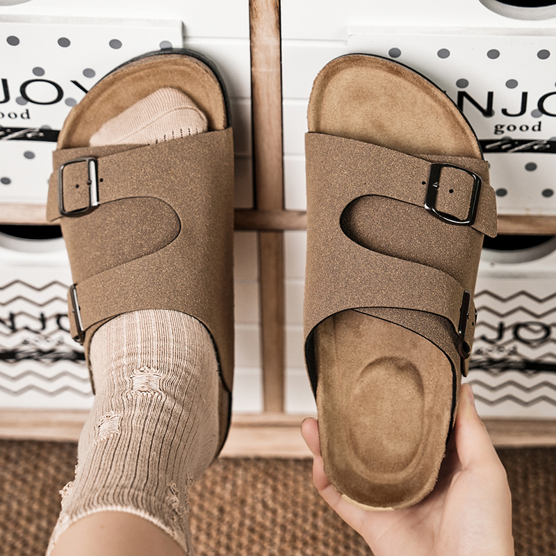 2026 Cork Slippers Men Summer  - Baby Gate Stairs incelemesi ve fiyatı
