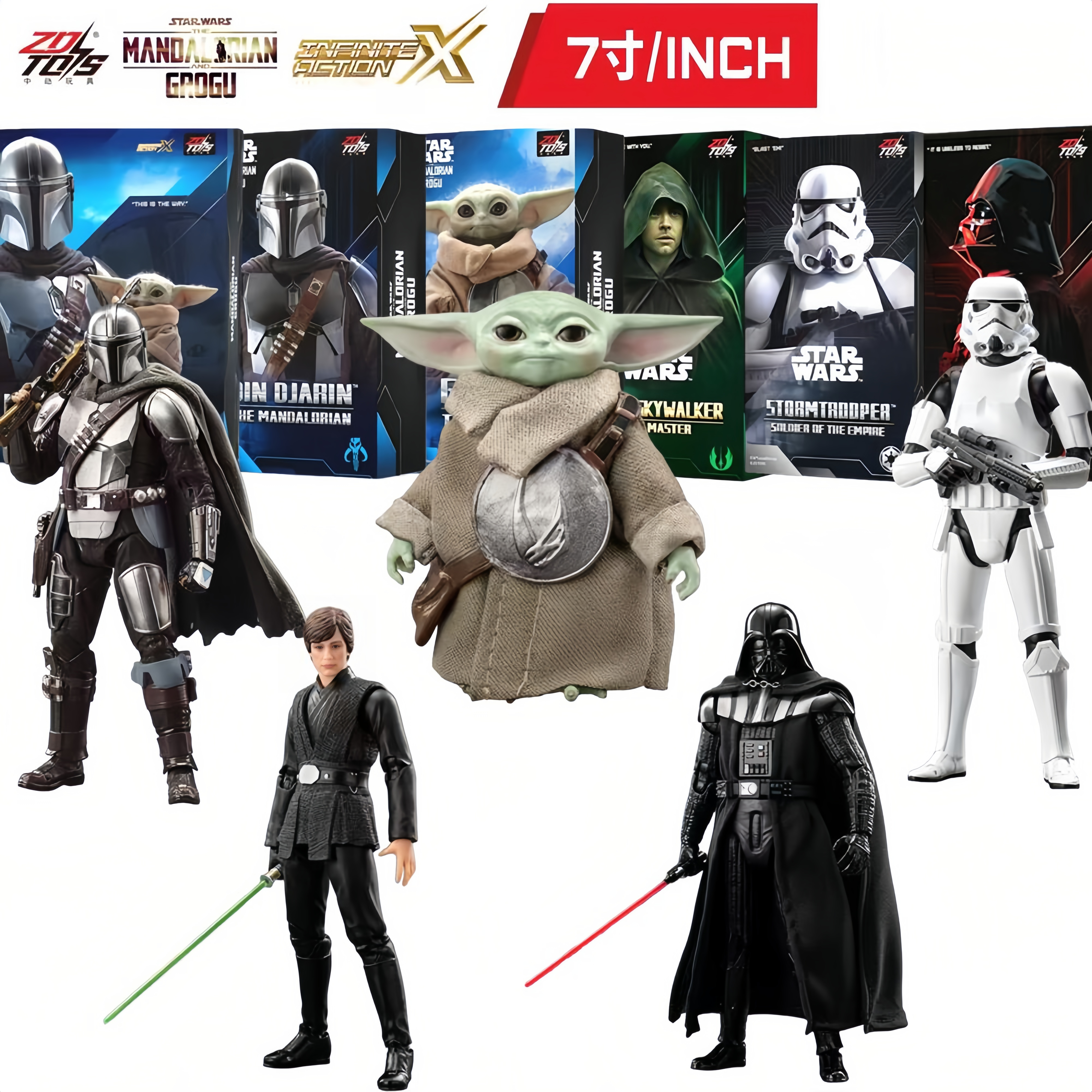 2026 New ZD Toys Star Wars Act - Baby Yoda Products incelemesi ve fiyatı