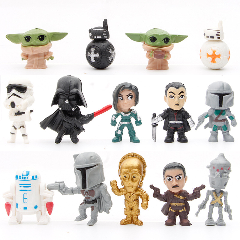 14-16pcs/set Darth Vader The M - Baby Yoda Products incelemesi ve fiyatı
