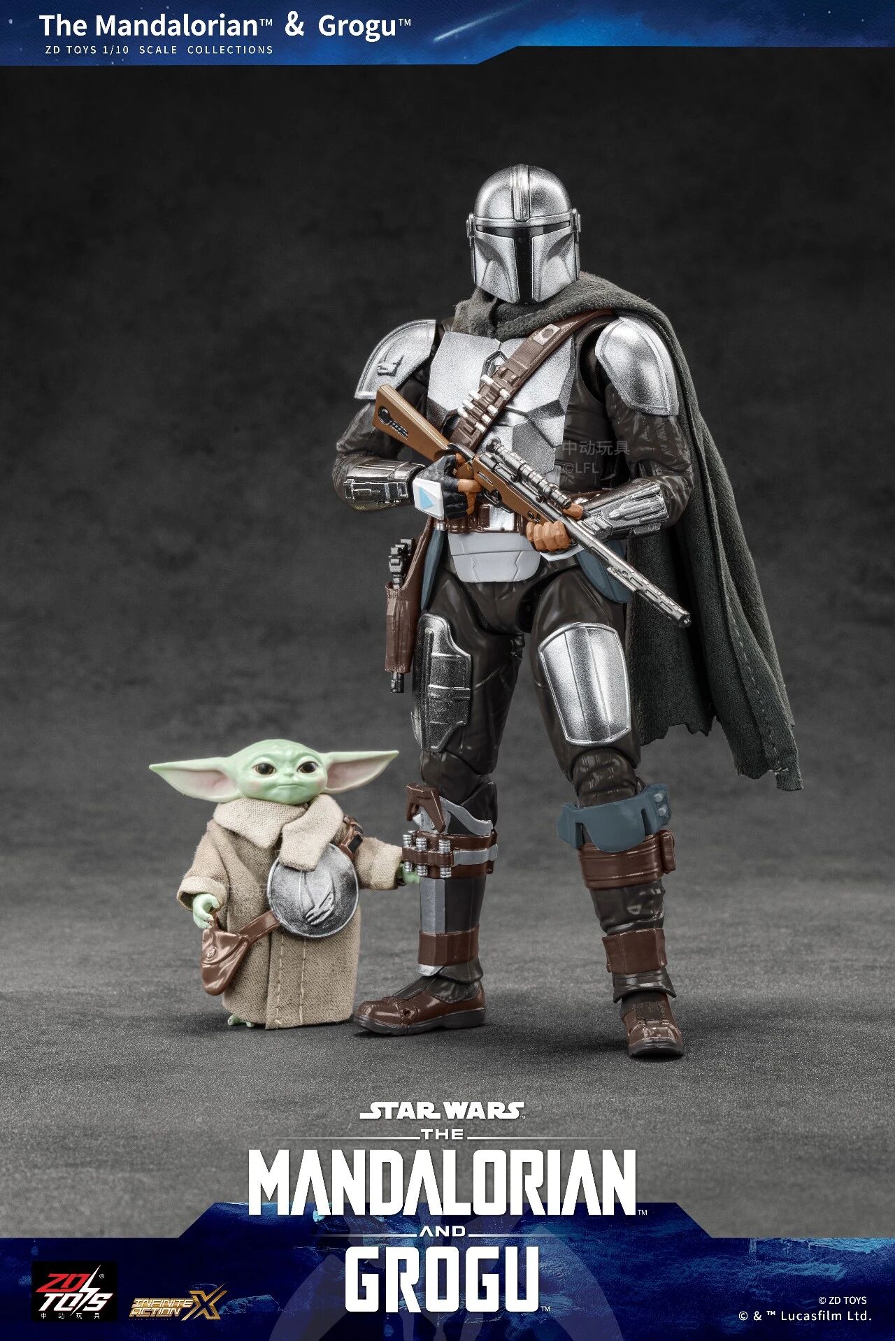 ZD Toys Star Wars 1/10 Scale M - Baby Yoda Products incelemesi ve fiyatı