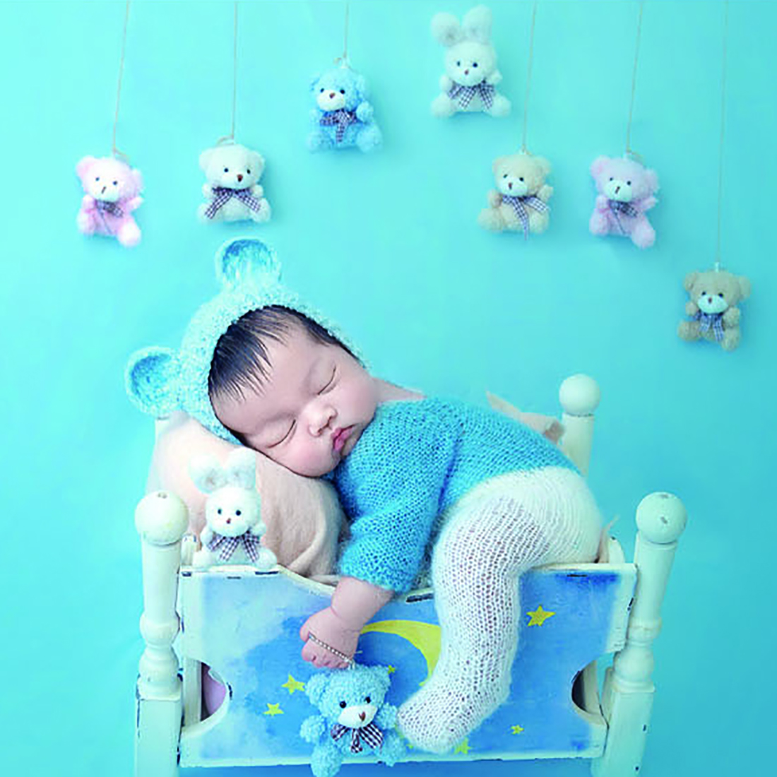Vintage Knit Fluffy Teddy Bear - Baby Products Useful incelemesi ve fiyatı