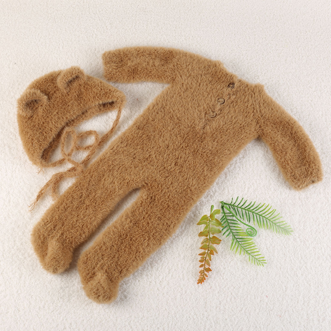 Vintage Knit Fluffy Teddy Bear - Baby Products Useful incelemesi ve fiyatı