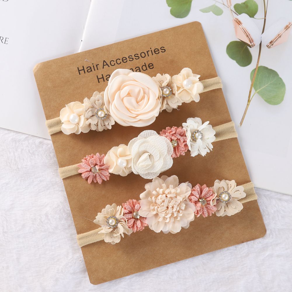 3pcs Baby Girl Headband set Cu - Baby Products Set incelemesi ve fiyatı