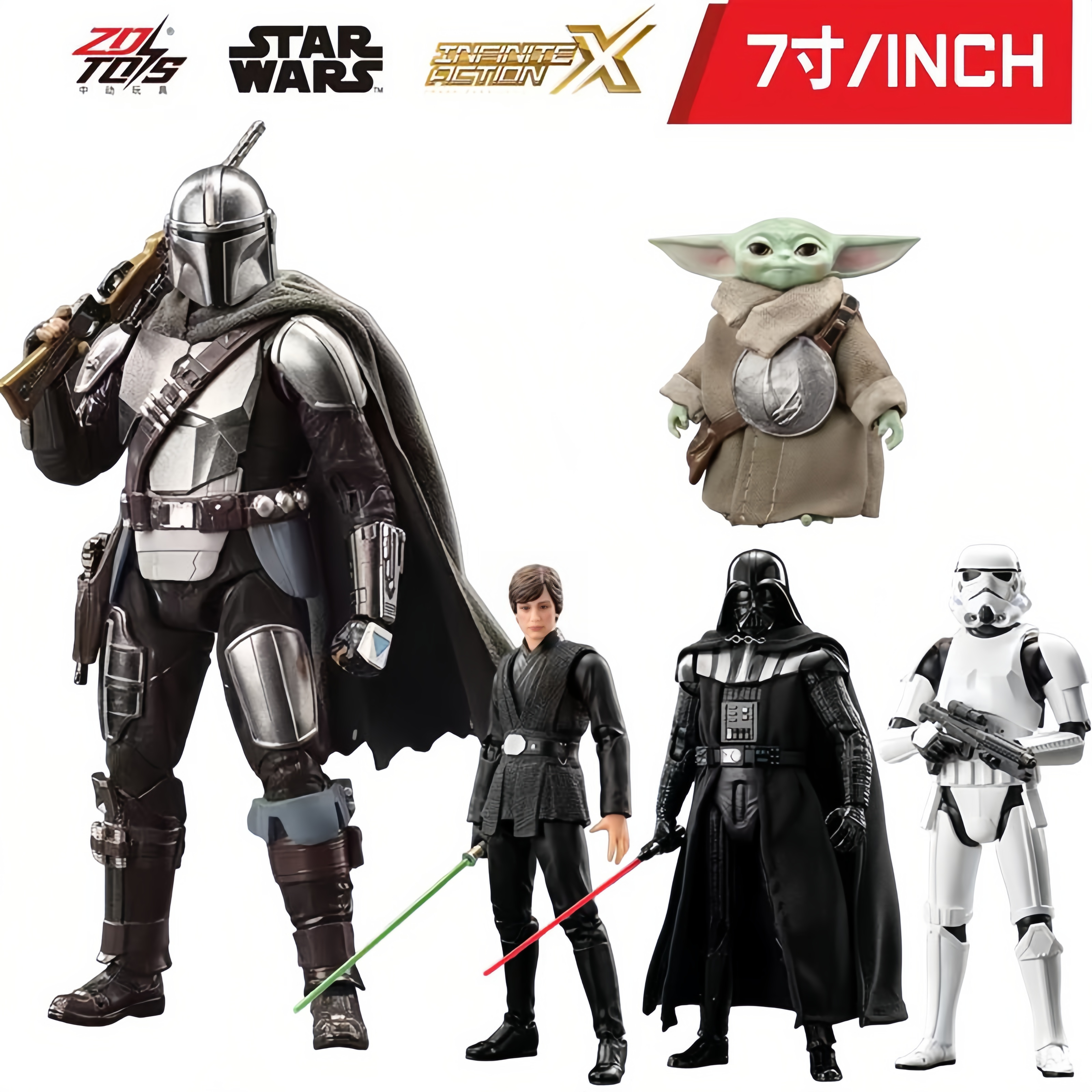 ZD Toys Star Wars Darth Vader  - Baby Yoda Products incelemesi ve fiyatı