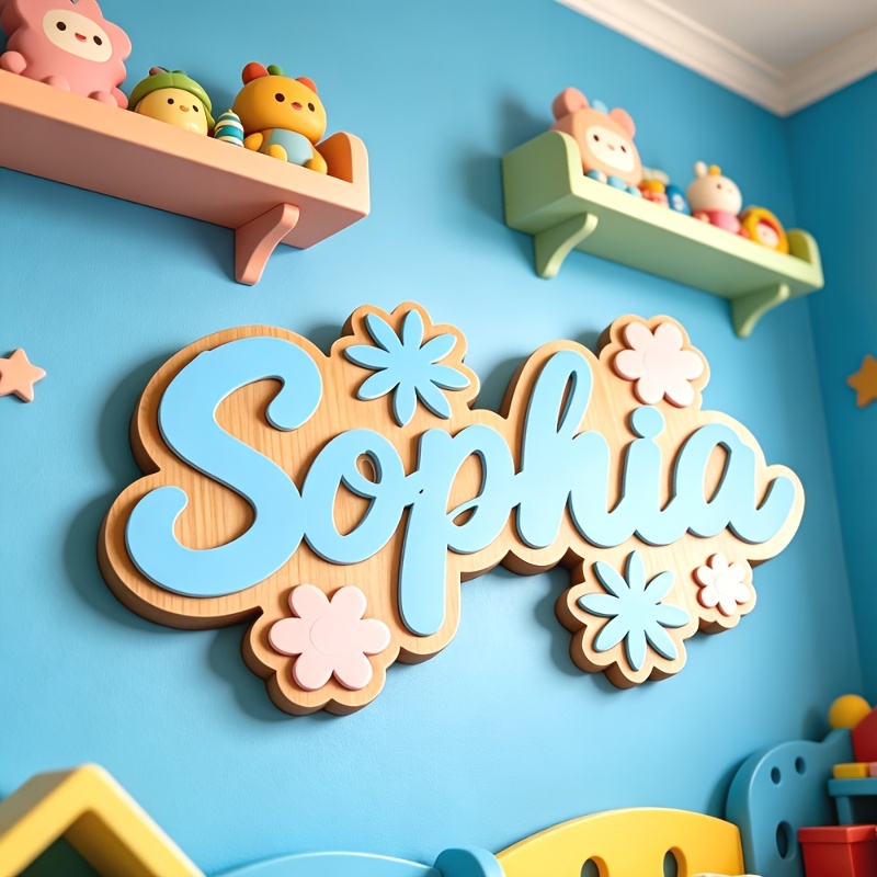 Personalized Floral Themed Nam - Baby Gate Stairs incelemesi ve fiyatı
