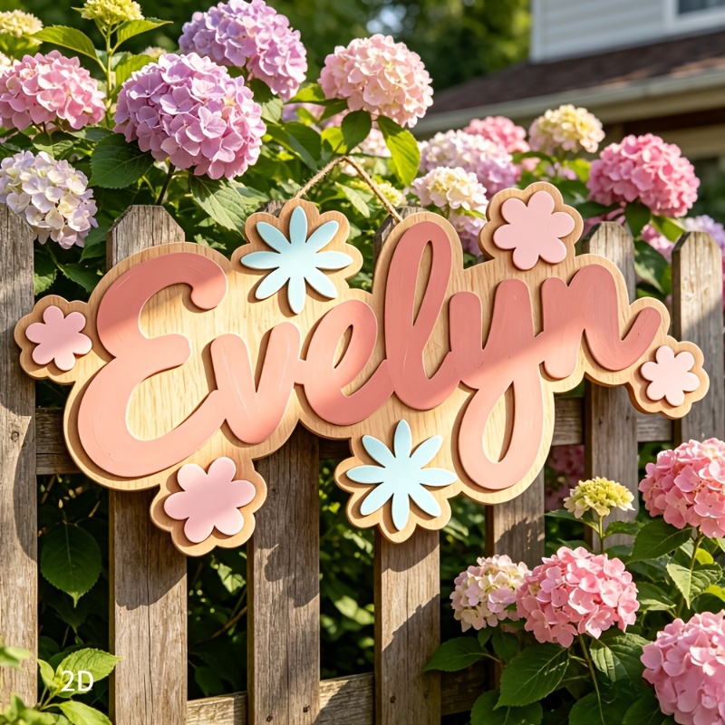 Personalized Floral Themed Nam - Baby Gate Stairs incelemesi ve fiyatı