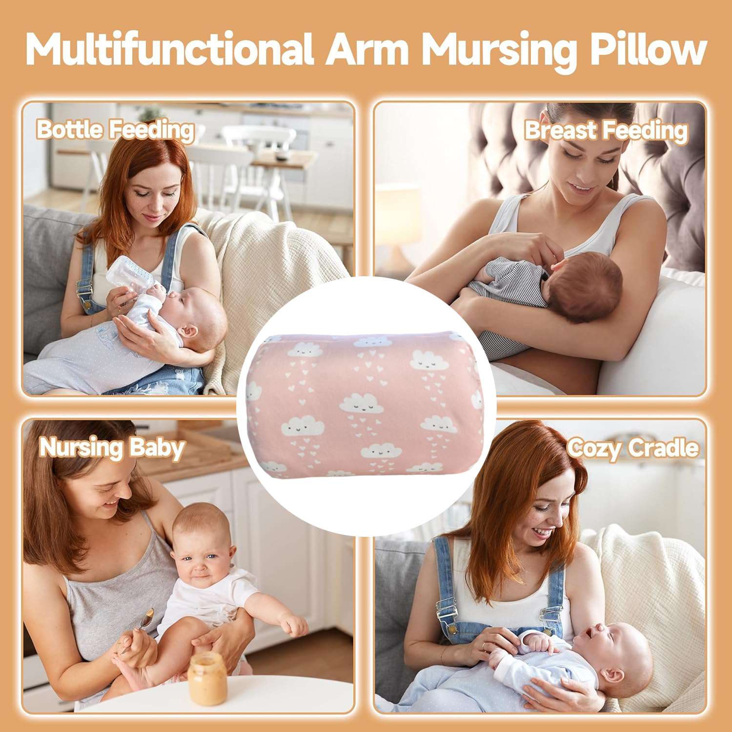 1PC Baby Feeding Arm Pillow,So - Nursing Pillow Breastfeeding incelemesi ve fiyatı