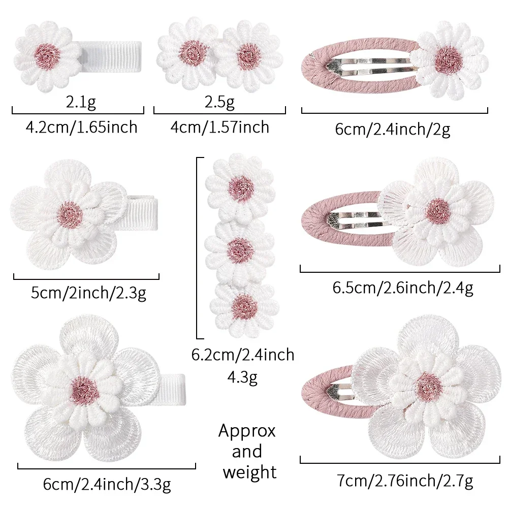 6pcs/set Sweet Little Daisy Fl - Baby Products Set incelemesi ve fiyatı