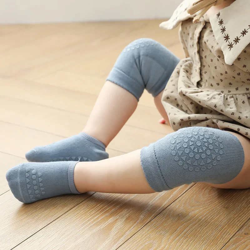Baby Knee Pads Socks Set Solid - Baby Knee Pad Crawling incelemesi ve fiyatı
