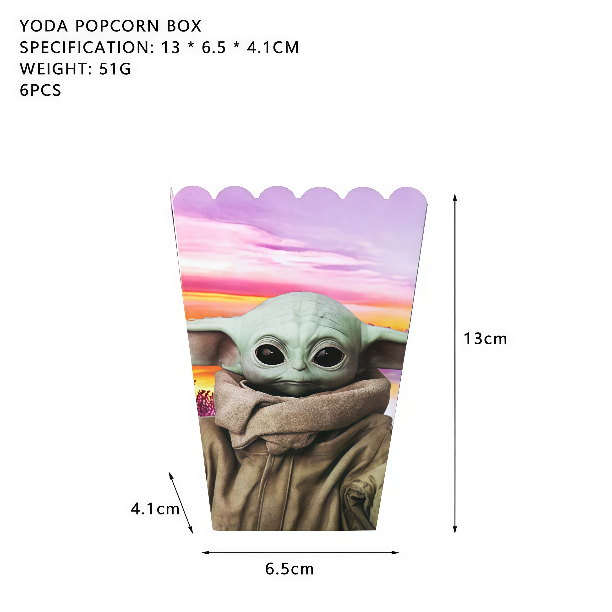 Cartoon Yoda Baby Theme Birthd - Baby Yoda Products incelemesi ve fiyatı